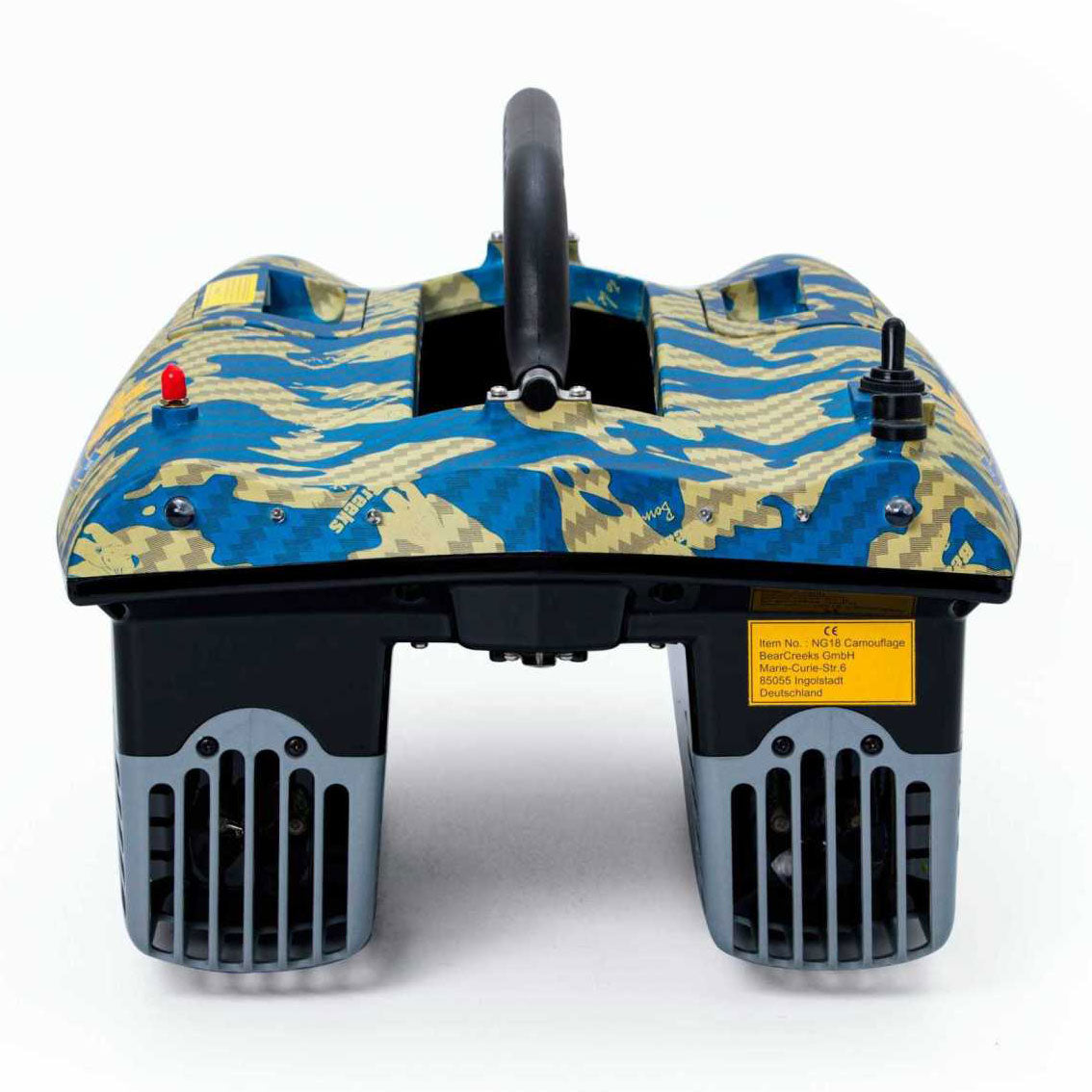 BearCreeks iPilot18 Karpfenangeln Futterboot mit GPS-Autopilot-System und optionalem Fischfinder