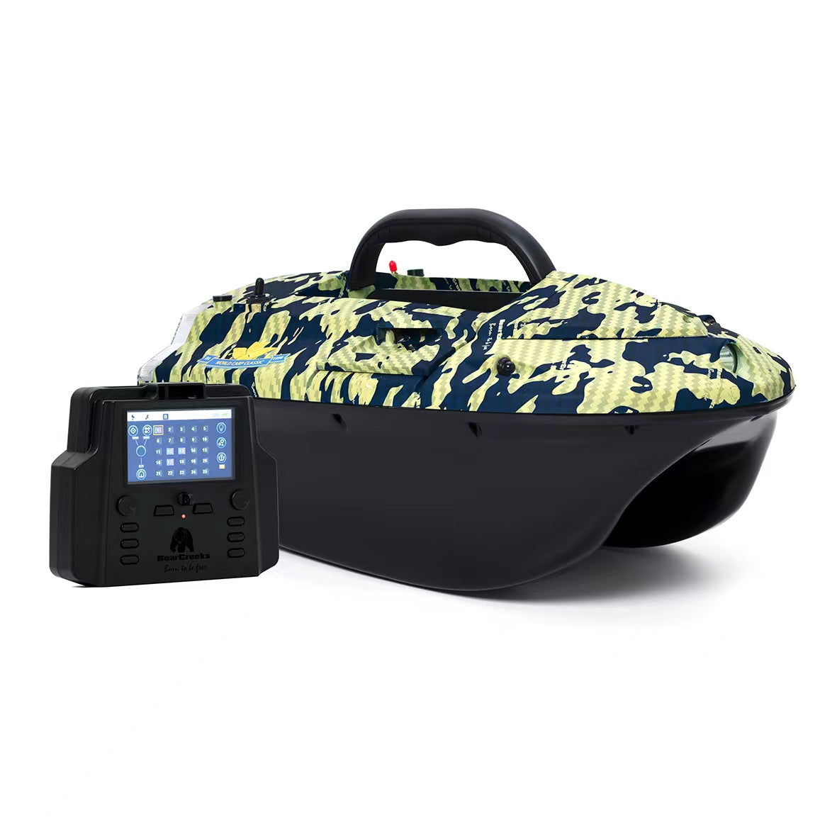 BearCreeks iPilot40 Karpfenangeln Futterboot mit GPS-Autopilot-System und optionalem Fischfinder