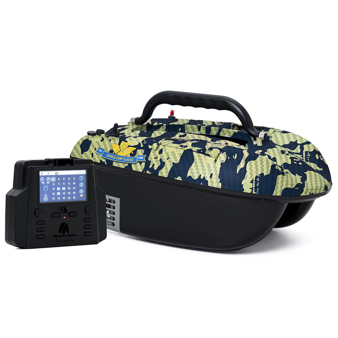 BearCreeks iPilot18 Karpfenangeln Futterboot mit GPS-Autopilot-System und optionalem Fischfinder