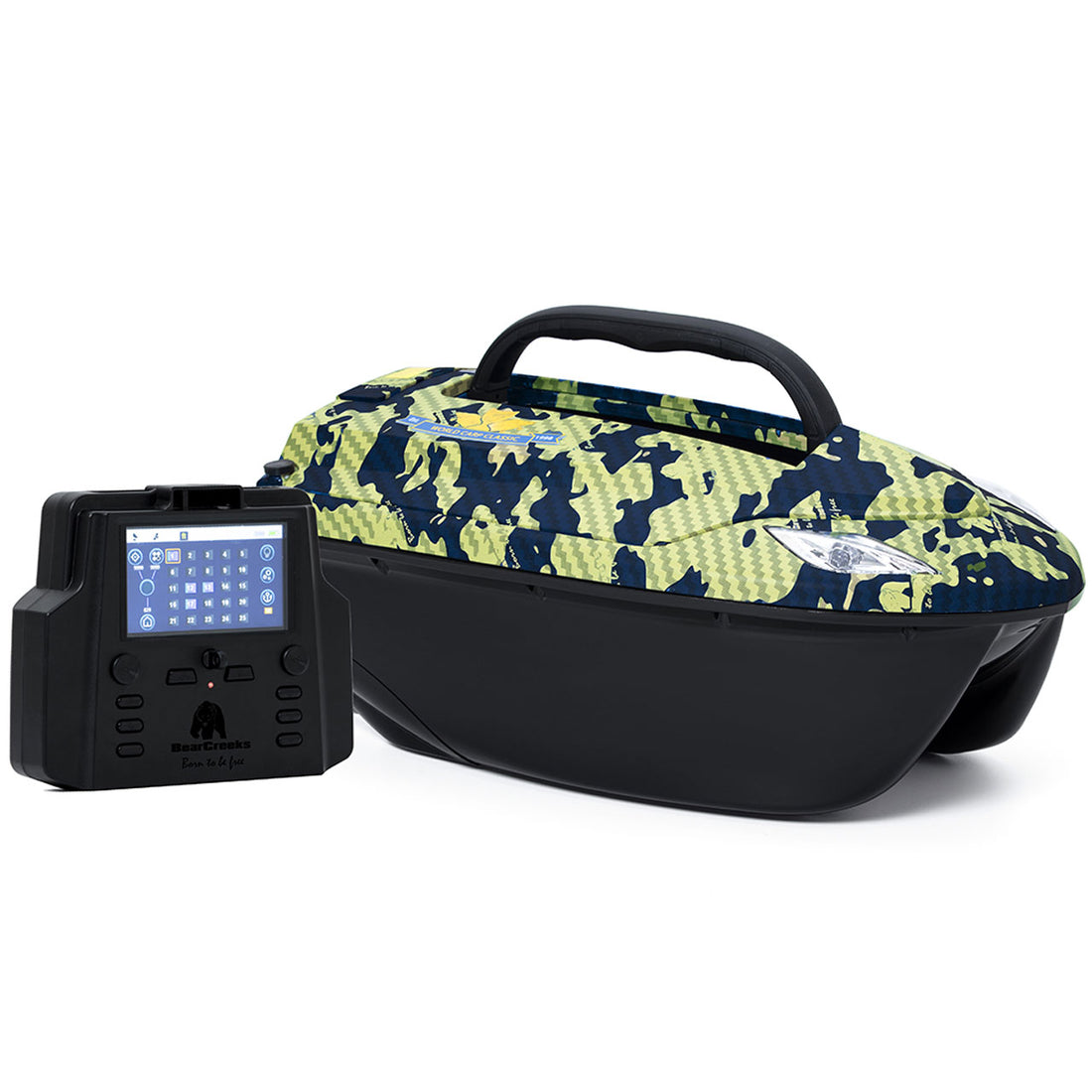 BearCreeks iPilot20 Karpfenangeln Futterboot mit GPS-Autopilot-System und optionalem Fischfinder