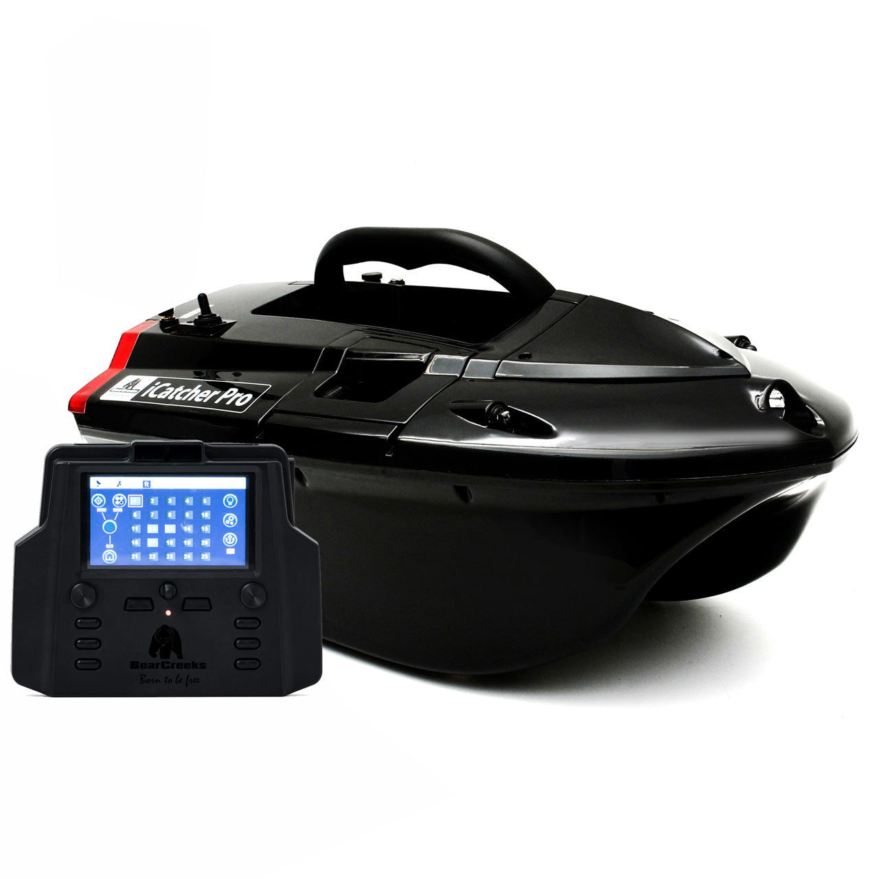 BearCreeks iPilot40 Karpfenangeln Futterboot mit GPS-Autopilot-System und optionalem Fischfinder